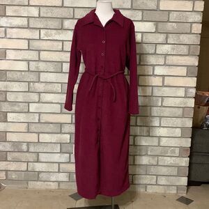 Vintage L.L beam button front long jacket classy women jacket large